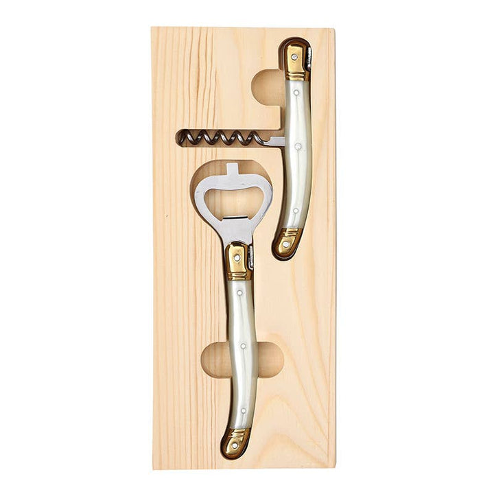 Corkscrew Set in Wood Tray