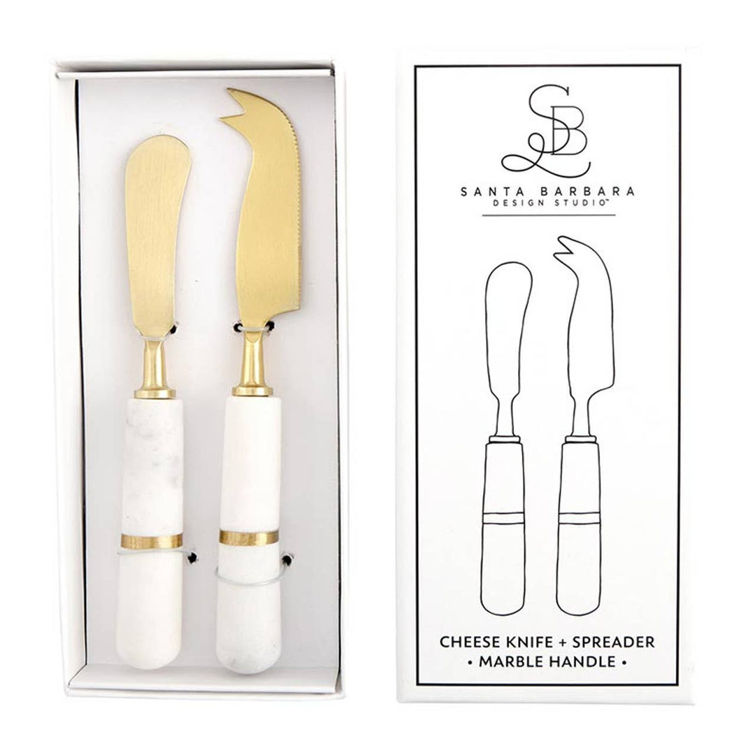 Marble Cheese Knives