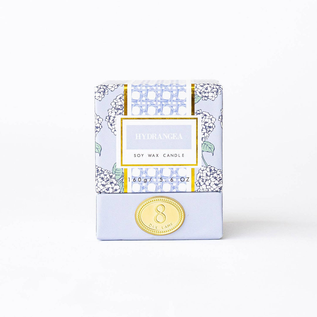 Hydrangea 5.6oz Soy Wax Candle